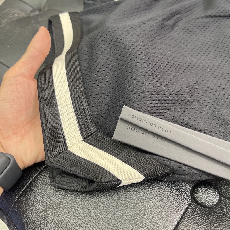 ⚡️[BEST QUALITY] - Quần Short FOG Fear Of God Fith Collection Basketball Mesh Short Black, Quần đùi lưới FOG