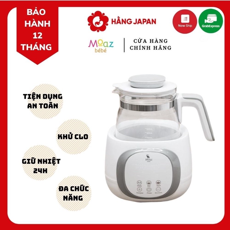 Bình đun nước thông minh đa năng Moaz BéBe