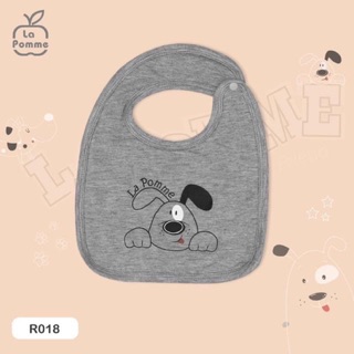 Yếm sơ sinh La Pomme vải cotton mềm mịn, giữ ấm cho bé – Họa tiết dễ thương