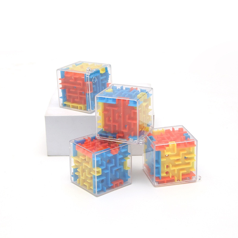 Đồ Chơi Khối Rubik 6 Mặt 3D Phát Triển Trí Thông Minh Cho Trẻ Em