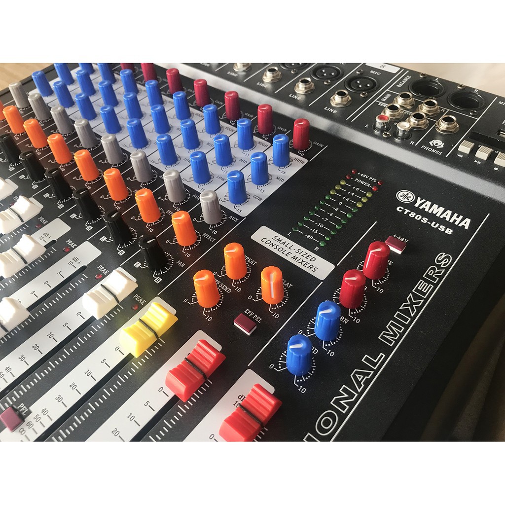 [ GIÁ RẺ ] Mixer bàn 8 Line Yamaha CT80S-USB chuyên nghiệp