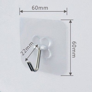 Combo 20 móc dán tường trong suốt
