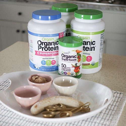 Bột Protein hữu cơ Orgain Organic Protein &amp; Superfoods 1220g Hương Vani