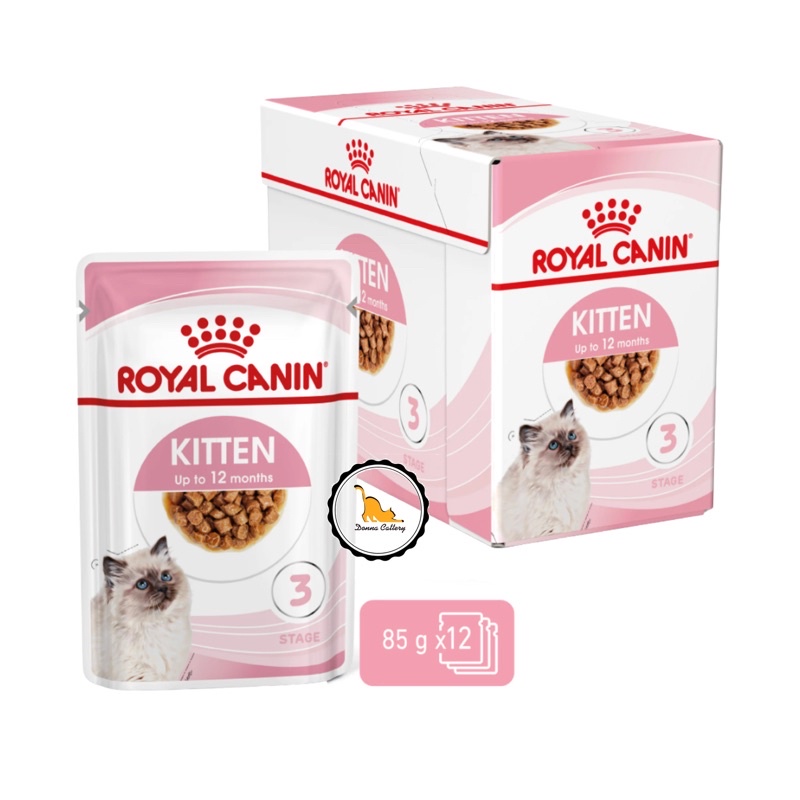 PATE ROYAL CANIN KITTEN 12 GÓI GIÀNH CHO MÈO TỪ 2 THÁNG TUỔI