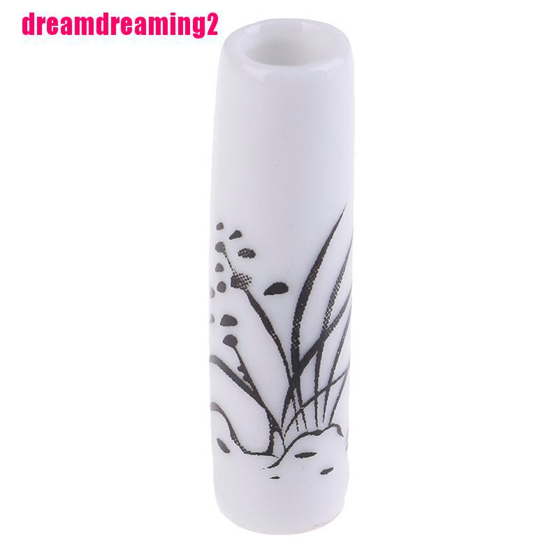 Bộ 3 Bình Hoa Sứ Tỉ Lệ 1: 1 Dùng Trang Trí Nhà Búp Bê