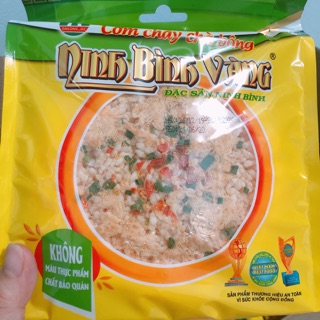 Cơm cháy Ninh Bình Vàng loại 130g gói 2 bánh