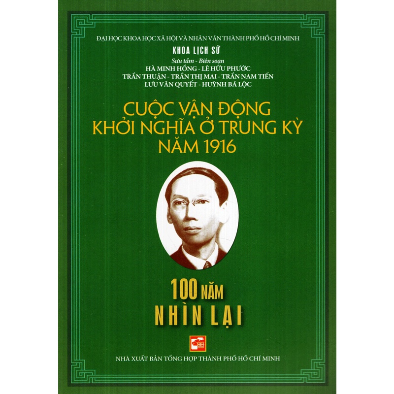 Sách Cuộc Vận Động Khởi Nghĩa Ở Trung Kỳ Năm 1916