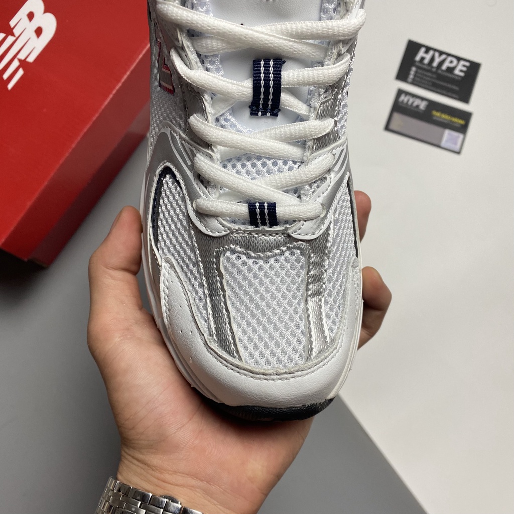 Giày sneaker New Balance 530 White Grey  - Hype Sneaker | Phiên bản high quality