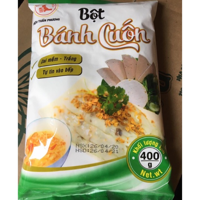 Bột bánh cuốn gói 400g