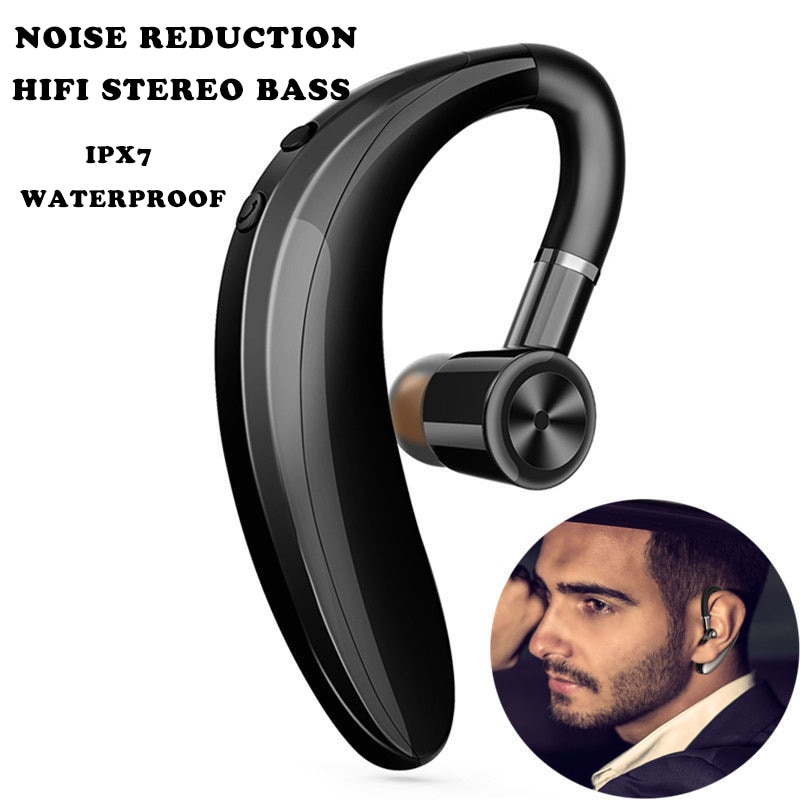 Tai Nghe Bluetooth Không Dây S109 V5.0 Phong Cách Doanh Nhân Tích Hợp Mic Cho xiaomi