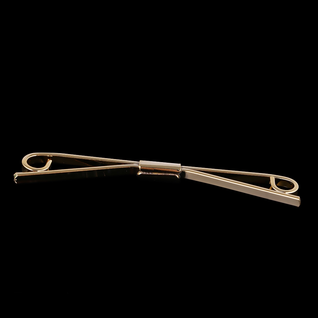 [Fenteer1] Set 2 Kẹp Cà Vạt Cổ Điển Charm Cà Vạt Cho Nam