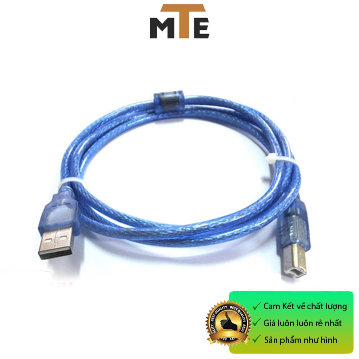 Dây cáp USB type A sang USB type B dài 30cm và 1.5m