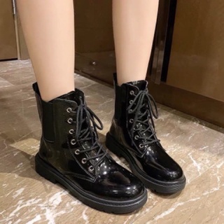 boot da cao cổ đế 3cm . buộc dây cá tính