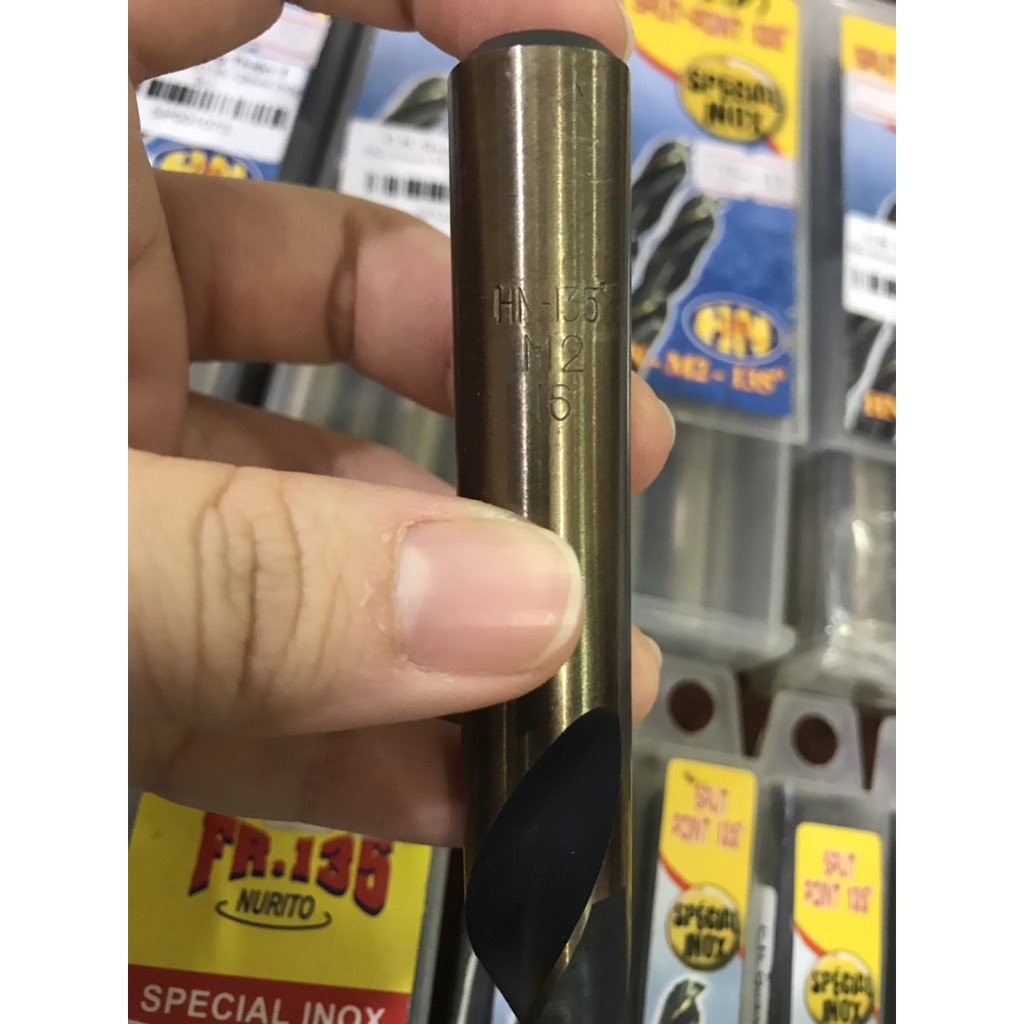 Mũi khoan inox Pháp FR135 size từ 7mm đến 13mm