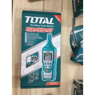 Máy đo độ ẩm và nhiệt độ kỹ thuật số total TETHT01