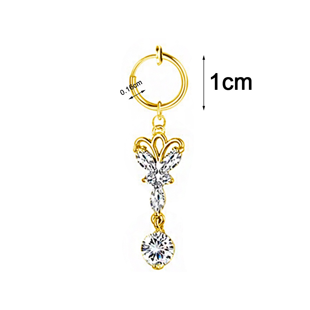 Khuyên Rốn Không Cần Xỏ Khuyên Thời Trang Cá Tính