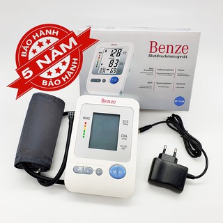 Máy đo huyết áp điện tử Bắp tay, cổ tay Benze - Đo đo nhịp tim - Tiêu chuẩn WHO - Bảo hành 5 năm