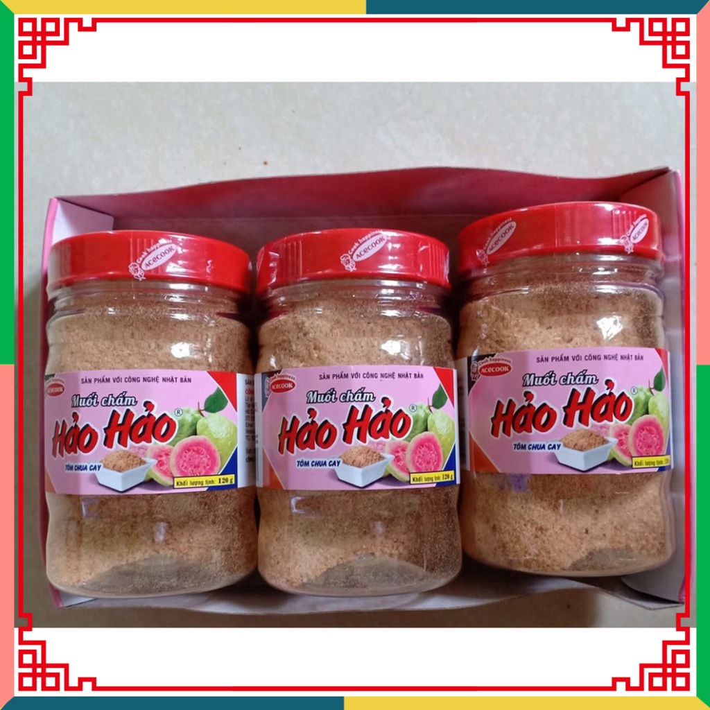 HOT LIKE Muối Hảo Hảo Acecook Chấm ngũ cốc Hủ 120gr