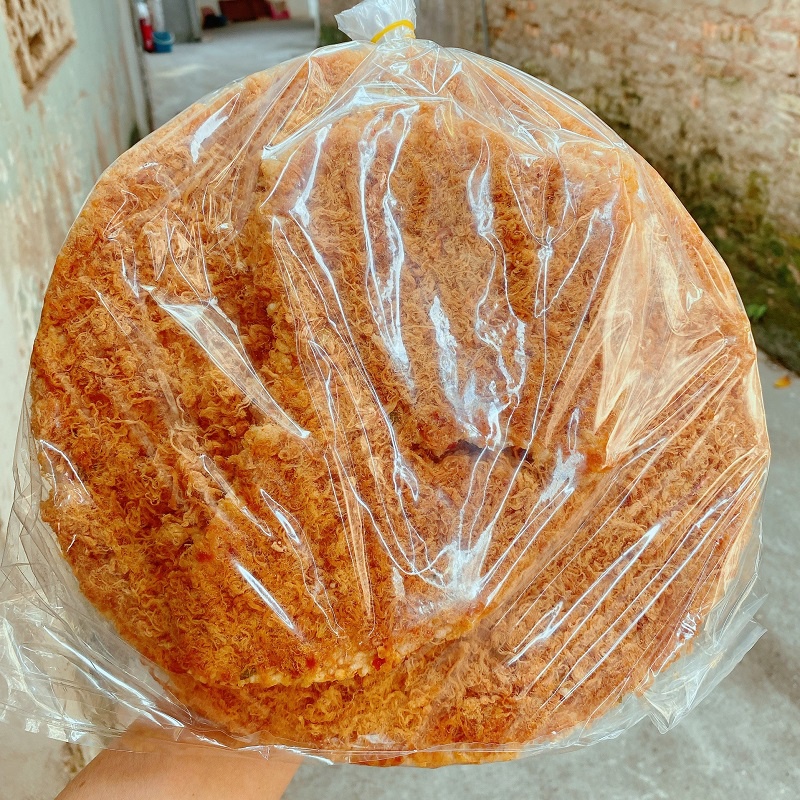 Cơm cháy chà bông siêu ruốc túi 500g, size 30cm