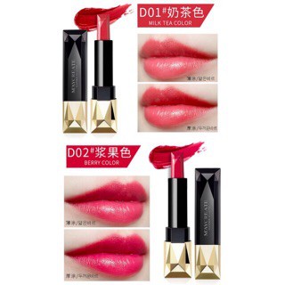 GIÁ SIÊU RẺ Son Thỏi Kim Cương MayCreate Dazzle Color Lipstick Hàng chính hãng