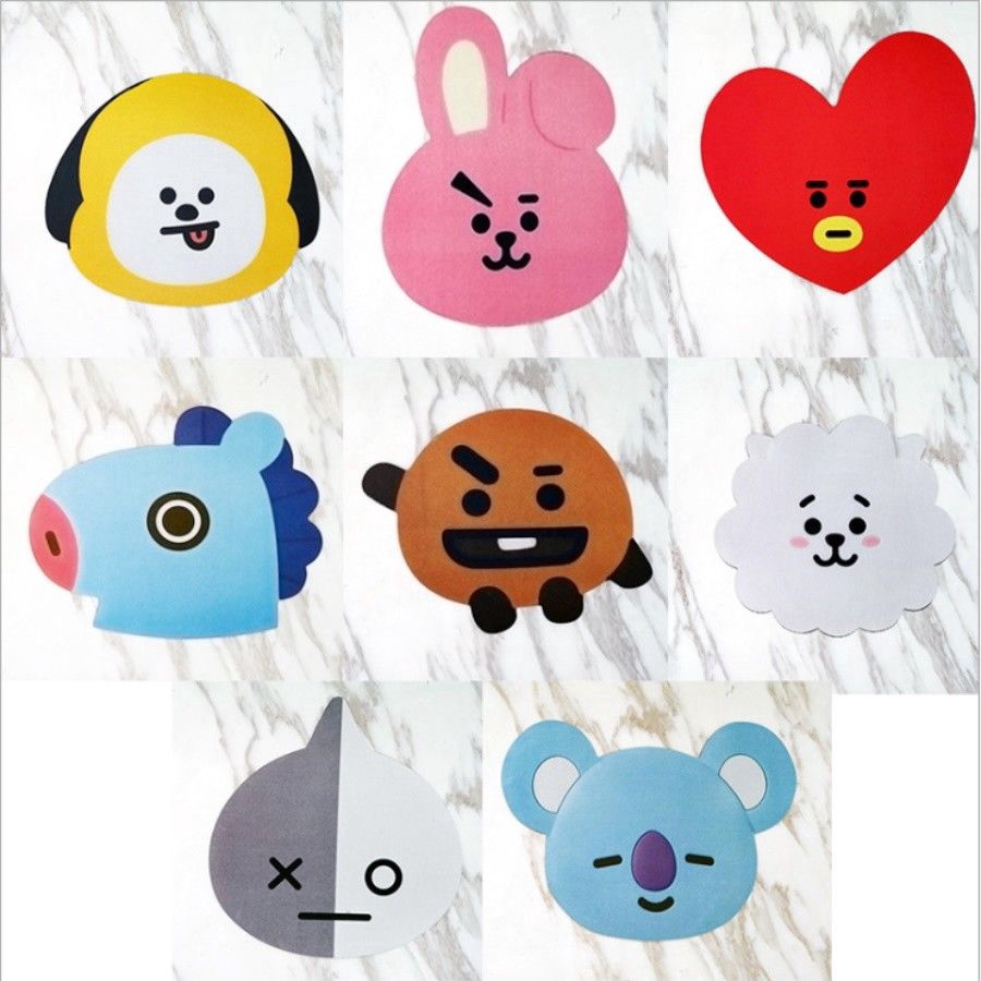 Miếng Lót Chuột Silicone Hình Nhân Vật Bt21 Của Bts | BigBuy360 - bigbuy360.vn