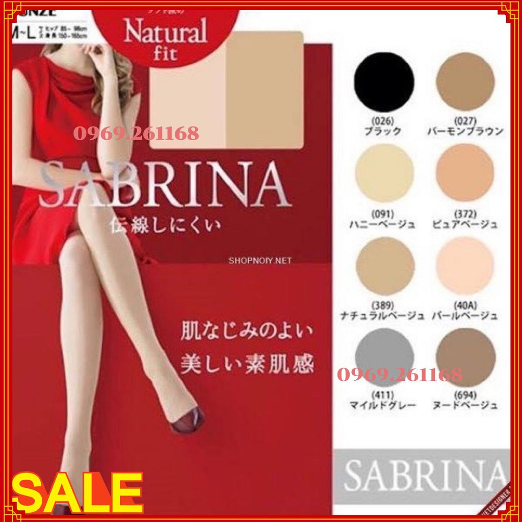 Quần tất Sabrina Natural Fit siêu dai - nội địa Nhật Bản