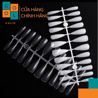 Túi 240 móng giả làm mẫu, tập sơn Form nhọn - Có thể úp