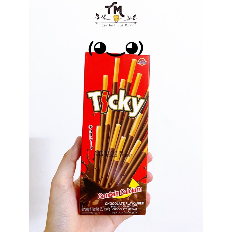 Bánh que Ticky vị Chocolate