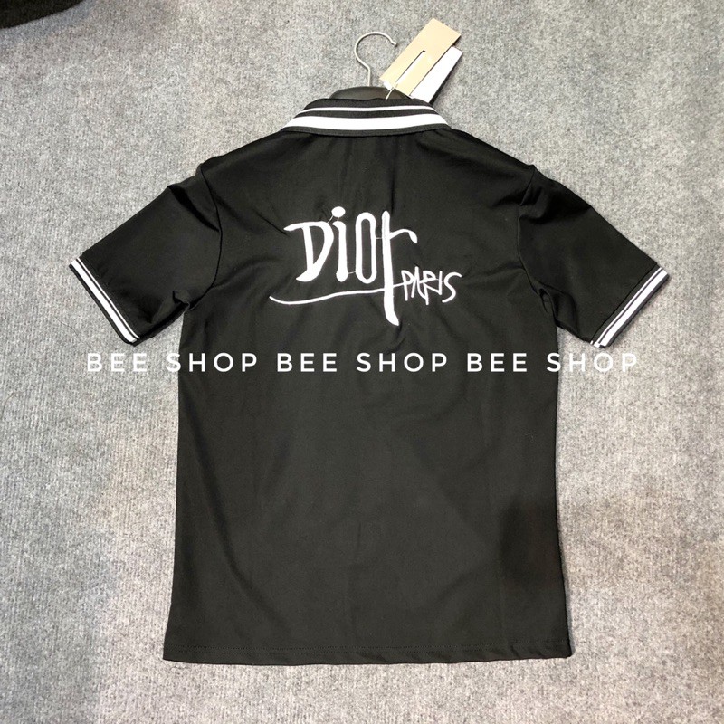 Áo polo Dlor thêu, áo phông nam cổ bẻ - Bee Shop