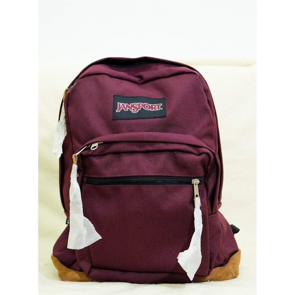 Balo Jansport Right Pack Tím-Đỏ Đô