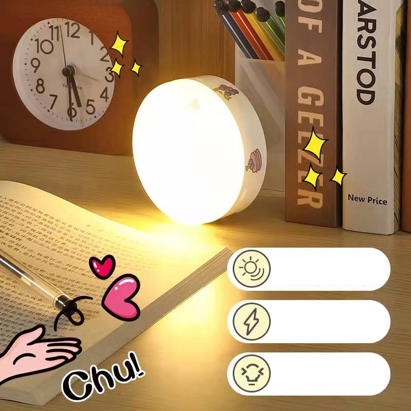 Đèn LED Ban Đêm Cảm Ứng Chạm Gắn Tủ / Phòng Ngủ
