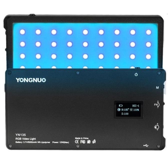 Đèn LED video Yongnuo YN135 RGB
