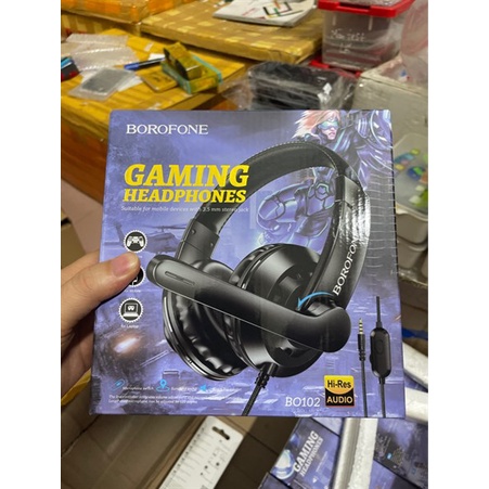Tai nghe liền dây chụp đầu Gaming Borofone BO102