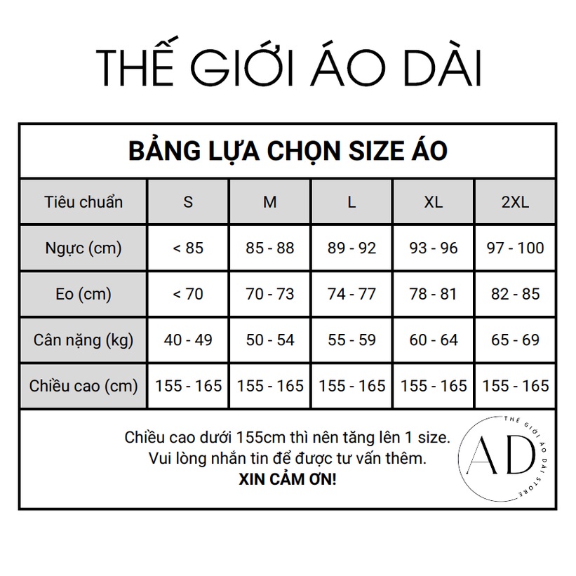 Áo dài trắng truyền thống nữ học sinh đi học cấp 3 thiết kế 2 tà may sẵn cổ cao V cao cấp giá rẻ mặc đẹp vải lụa Tây Thi