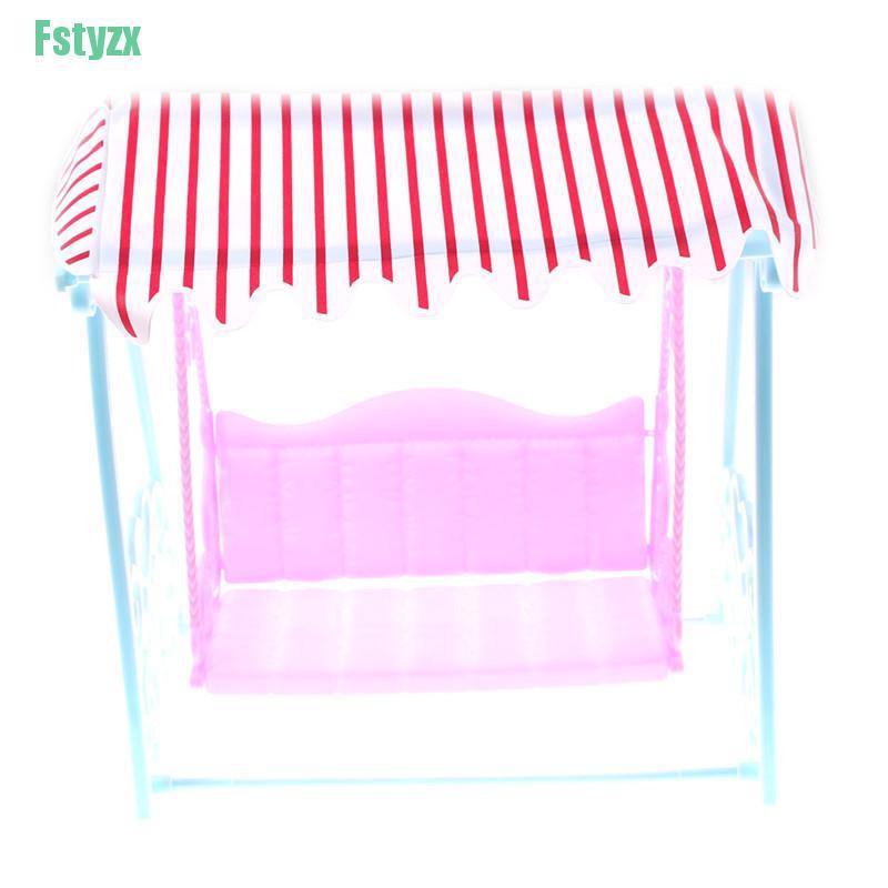 fstyzx Doll Toy Garden Swing Set For 30cm 11'' Doll Play House Accessories