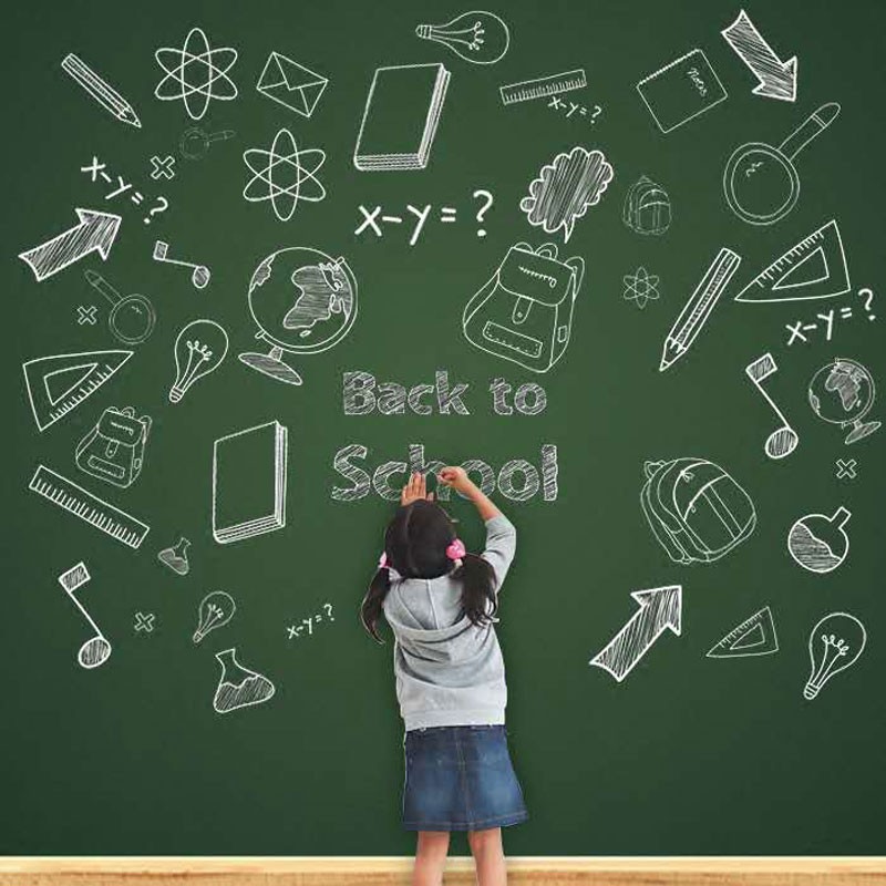 Giấy Dán Tường Dạng Bảng Đen Viết Phấn Tiện Dụng 60 cm x 2m | BigBuy360 - bigbuy360.vn