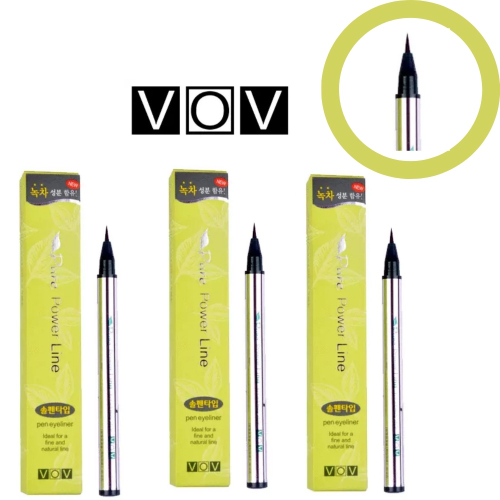 Bút Kẻ mắt nước hàn quốc VOV Pure Power Line không lem không trôi 0.05mm