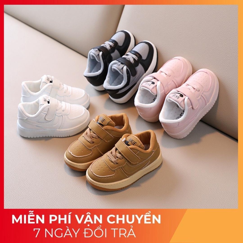 Giày thể thao da mềm tập đi Hot 2023 2123-2128 Quảng Châu cao cấp cho bé trai bé gái từ 6 tháng đến 3 tuổi