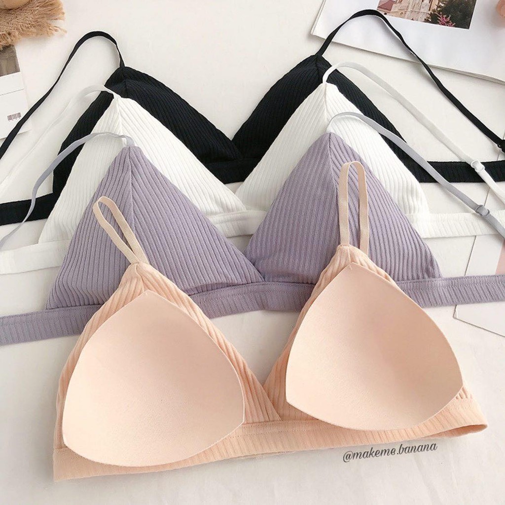 Áo lót không gọng, 1 kích cỡ phù hợp với nhiều kiểu ngực, mút lót tháo lắp linh hoạt (Stripe) | BigBuy360 - bigbuy360.vn
