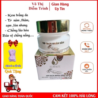 Kem Face Vip Nhân Sâm Giúp Giảm Nám Tàn Nhang Hàng Chính Hãng