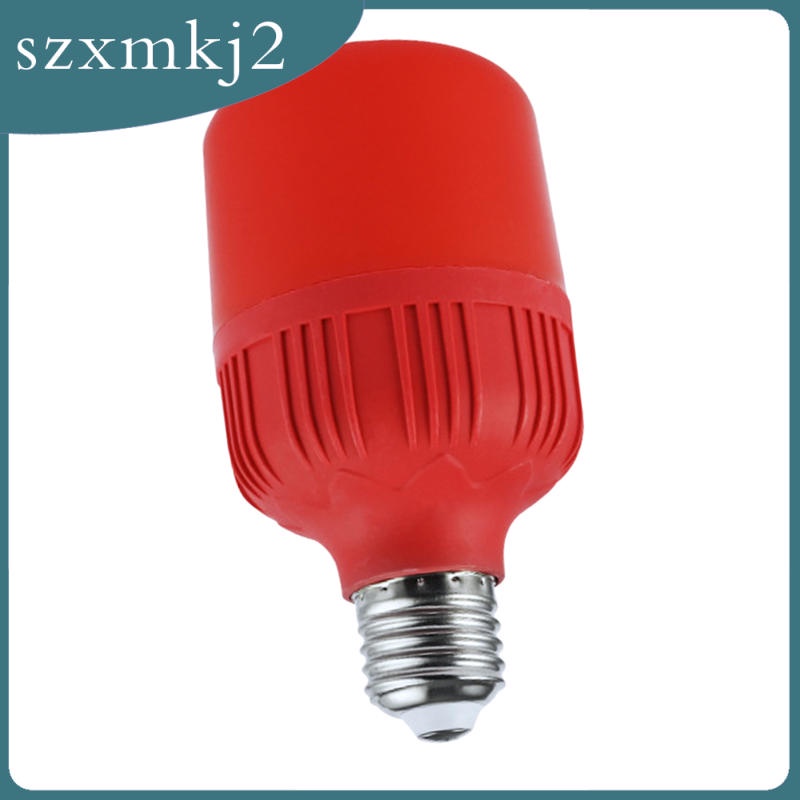 Bóng đèn LED chuôi E27 màu đỏ trang trí tiệc/lễ tạ ơn/Halloween/Giáng sinh/phòng ngủ/phòng khách/phòng bé