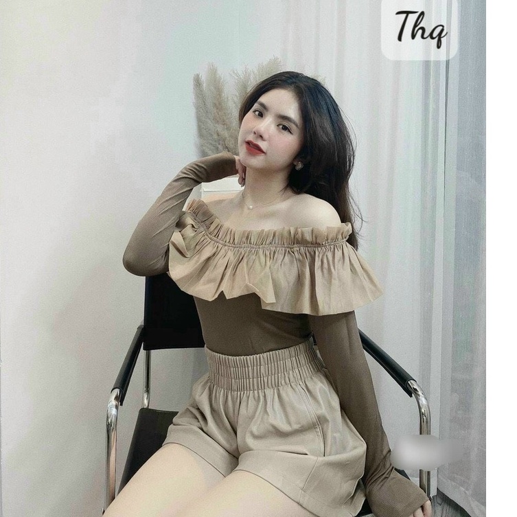 Áo trễ vai bèo siêu xinh