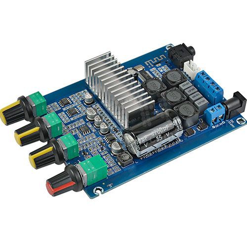 Khuếch đại âm thanh 2.0 TPA3116 120W bluetooth 5.0 chỉnh âm sắc