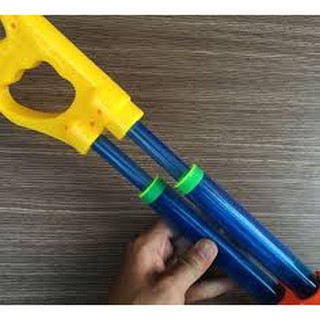 Đồ chơi ống thụt nước 2 nòng