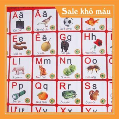 [FreeShip – Sale khô máu] [sale] BẢNG( ĐỎ ) ĐIỆN TỬ CHỮ CÁI TIẾNG VIỆT VÀ BẢNG CỬU CHƯƠNG(DEAL CHUẨN)