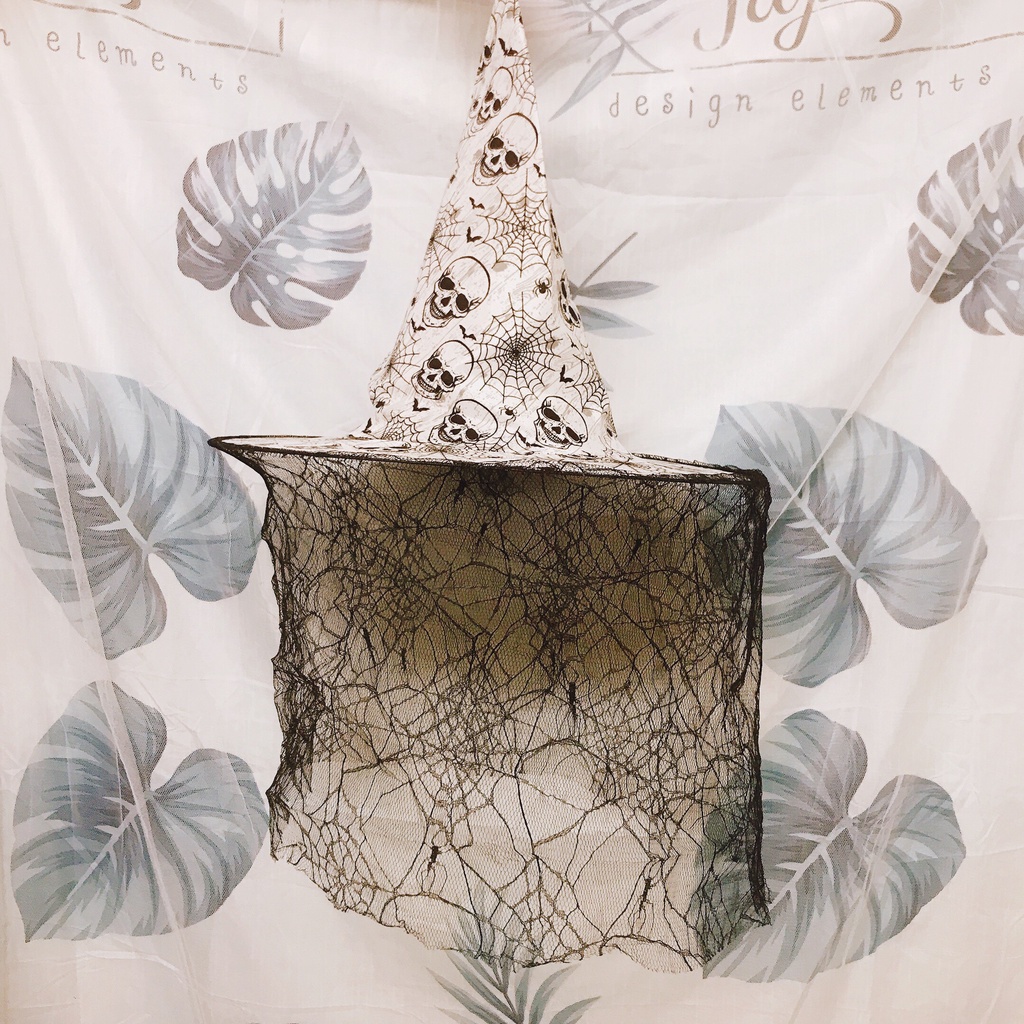 Nón phù thủy hóa trang halloween cho bé - Nón cosplay phù thủy lễ hội hóa trang Halloween, lễ hội ma - VPP Gấu Bông Baby