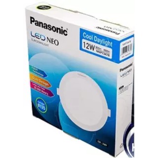Đèn led âm trần panasonic 6w, 9w, 12w tròn neo slim slim downlight