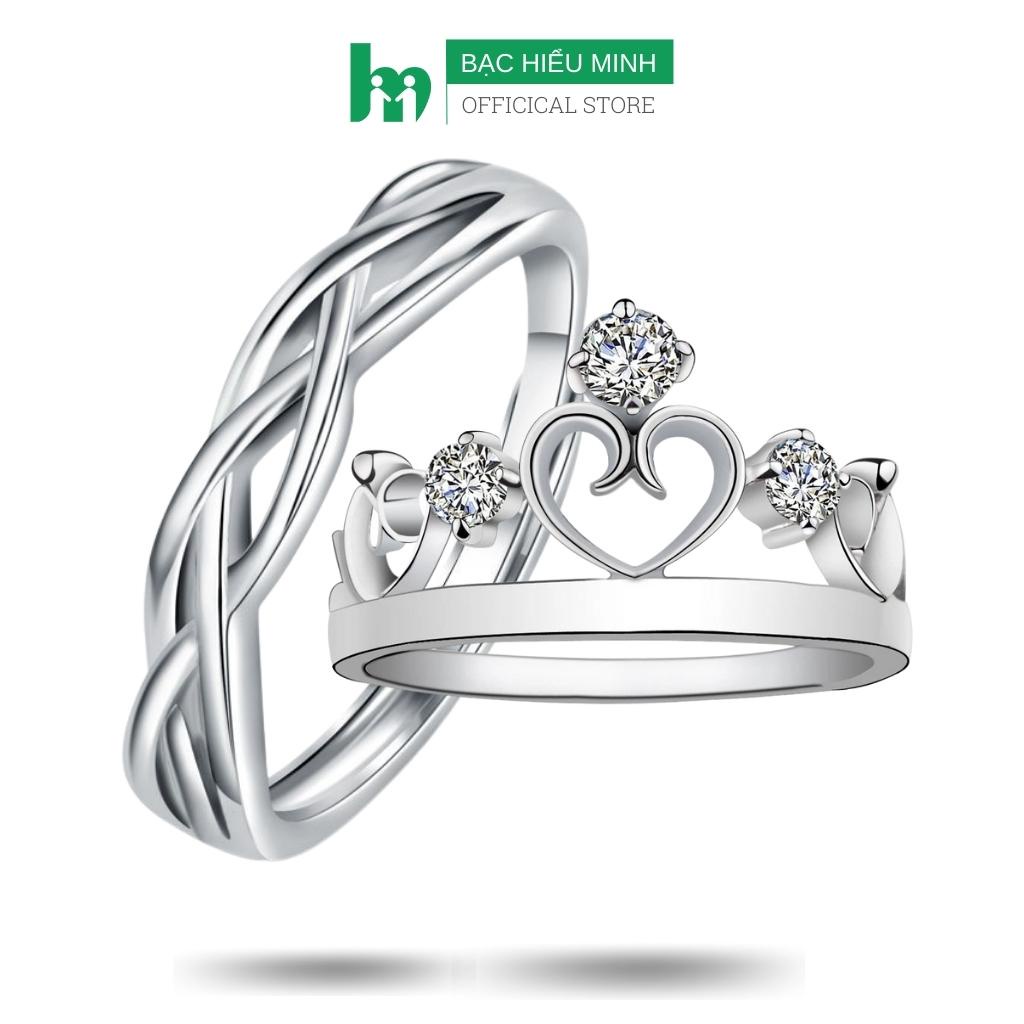 Nhẫn Đôi Bạc - Nữ Hoàng Trong Lòng Anh 2 - BẠC HIỂU MINH NC650