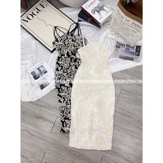 Đầm Body Xẻ Tà Dự Tiệc Today Style D3490
