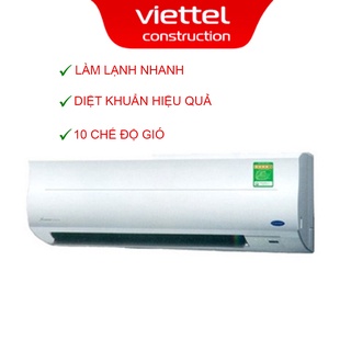 Mua  CHÍNH HÃNG  Điều Hòa Carrier 1 Chiều Inverter - 9000 BTU (1HP) vận chuyển lắp đặt toàn quốc